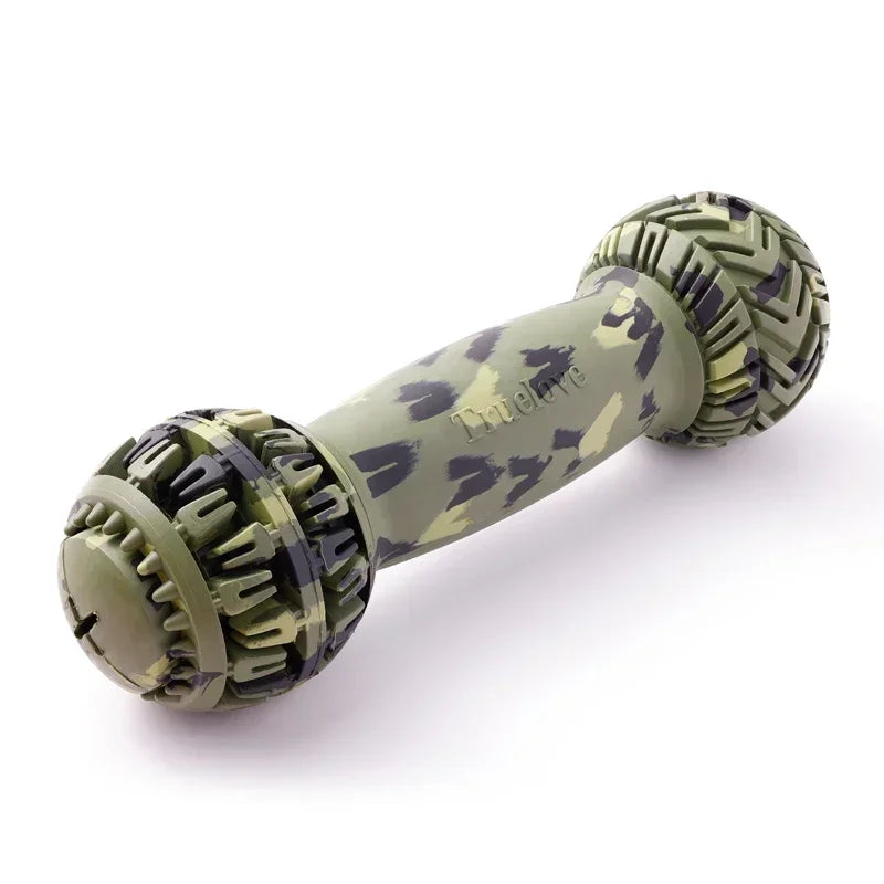 Dumbbell Dog Treat Dispenser