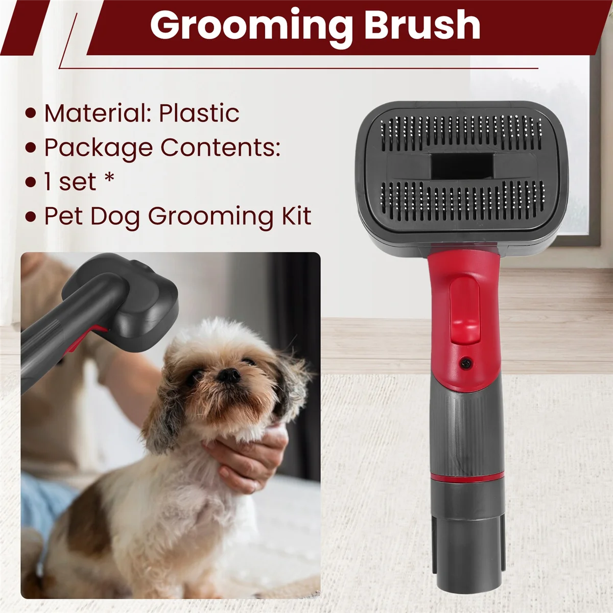 Dyson Vacuum Dog Groomer