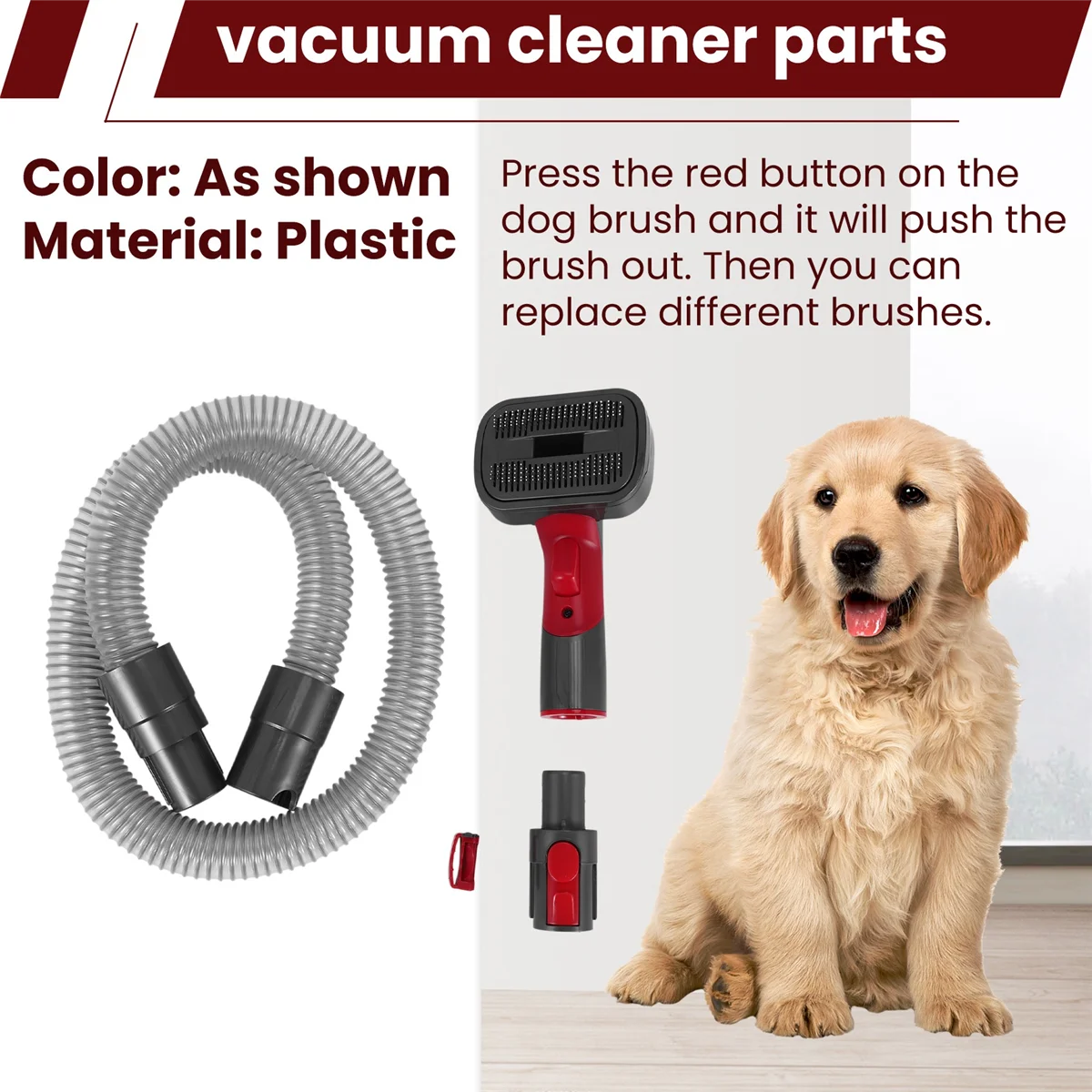 Dyson Vacuum Dog Groomer