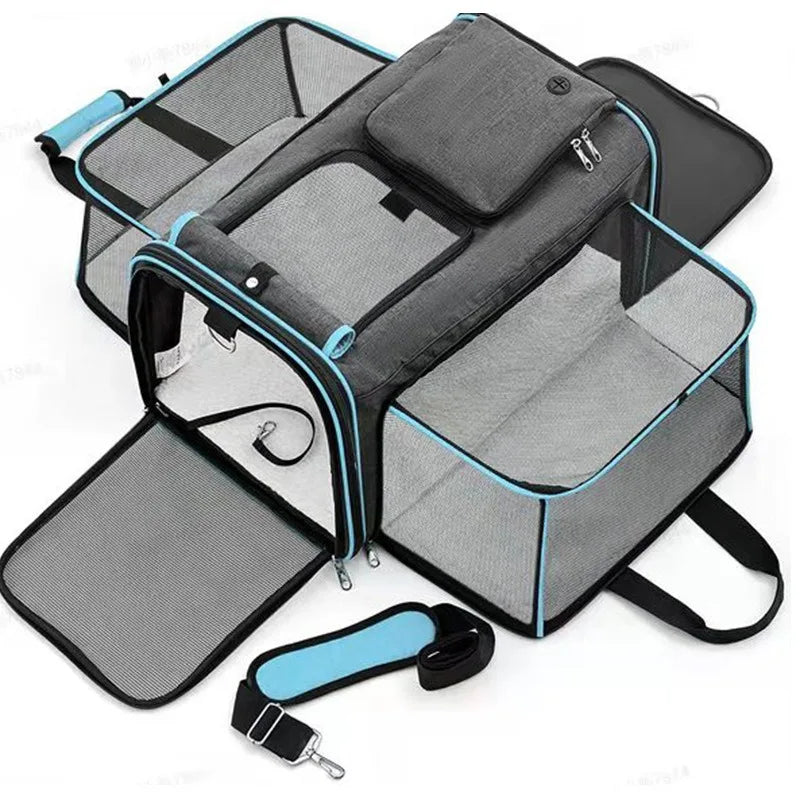 Expandable Pet Travel Carrier